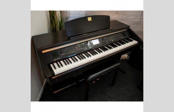 Used Yamaha CVP301 Satin Rosewood Digital Piano Complete Package (SN:GBRCLP01043) - Image 5